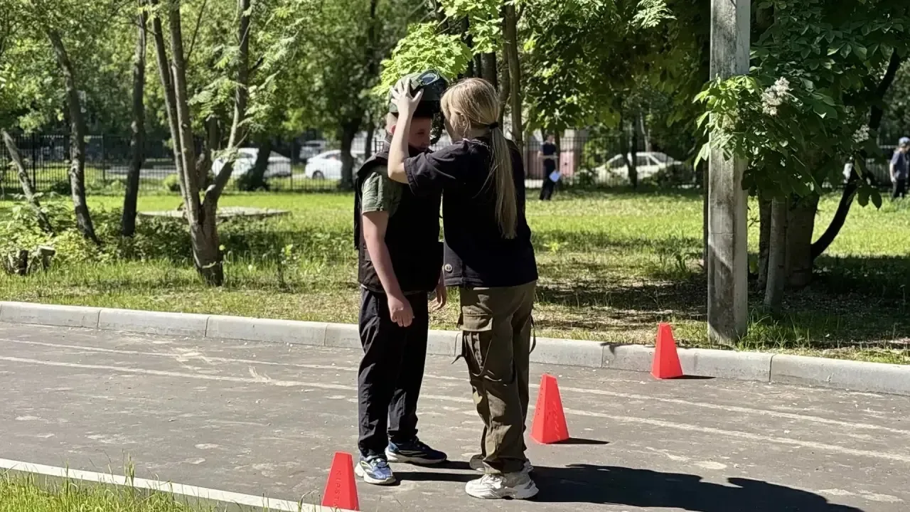 Муниципальный этап Всероссийской игры «Семейная зарница»   В Домодедовском лицее №3 имени Героя Сове