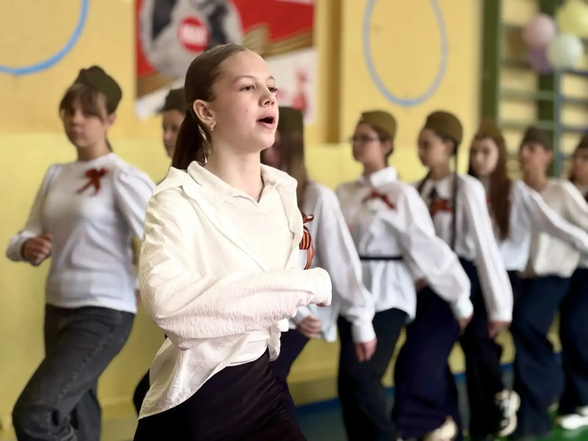 🇷🇺 Итоги Смотра строя и песни!  8 мая в Центре образования — школа № 31 прошёл традиционный Смотр ст