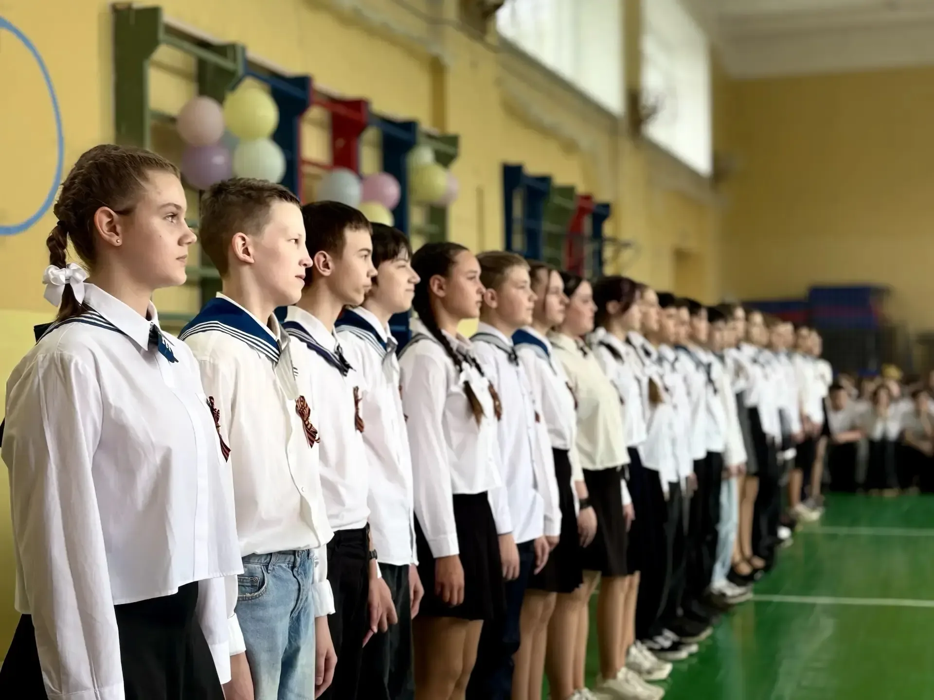 🇷🇺 Итоги Смотра строя и песни!  8 мая в Центре образования — школа № 31 прошёл традиционный Смотр ст