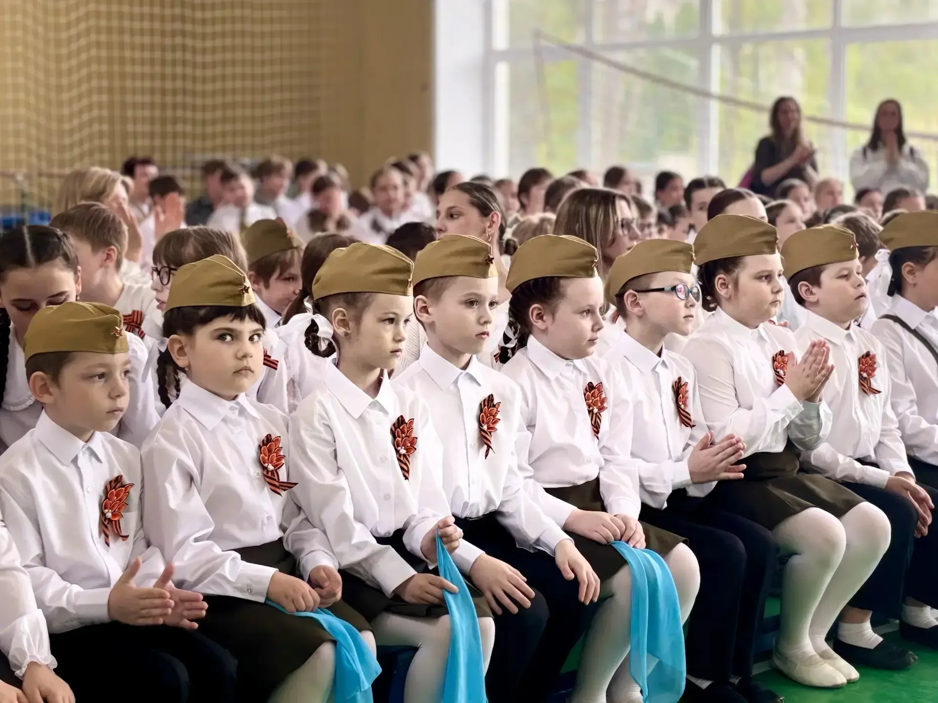 🇷🇺 Итоги Смотра строя и песни!  8 мая в Центре образования — школа № 31 прошёл традиционный Смотр ст