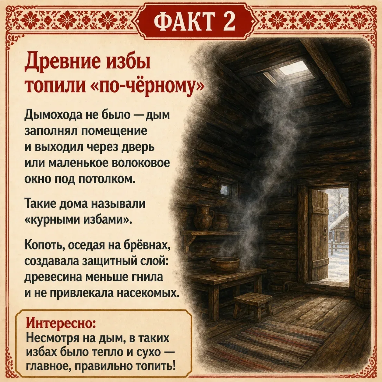 🗓️ 19 мая отмечается День русской печи — неофициальный современный праздник, появившийся в 2010-х го