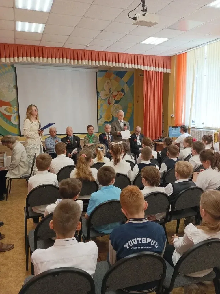 🕊 Живая память поколений  14 мая в школе № 31 прошла особенная встреча — та, что трогает до глубины 