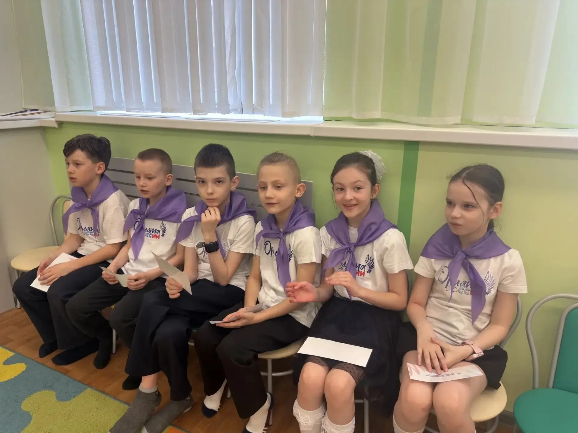 📅 Орлята – дошколятам: юные наставники познакомили малышей с азбукой предков 19 мая в МДОБУ «Кудровс