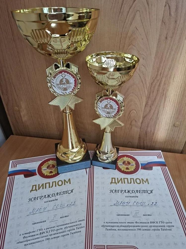 От всей души поздравляем наших ребят с 1 местом в эстафете ГТО и с 3 местом в муниципальном этапе Фе