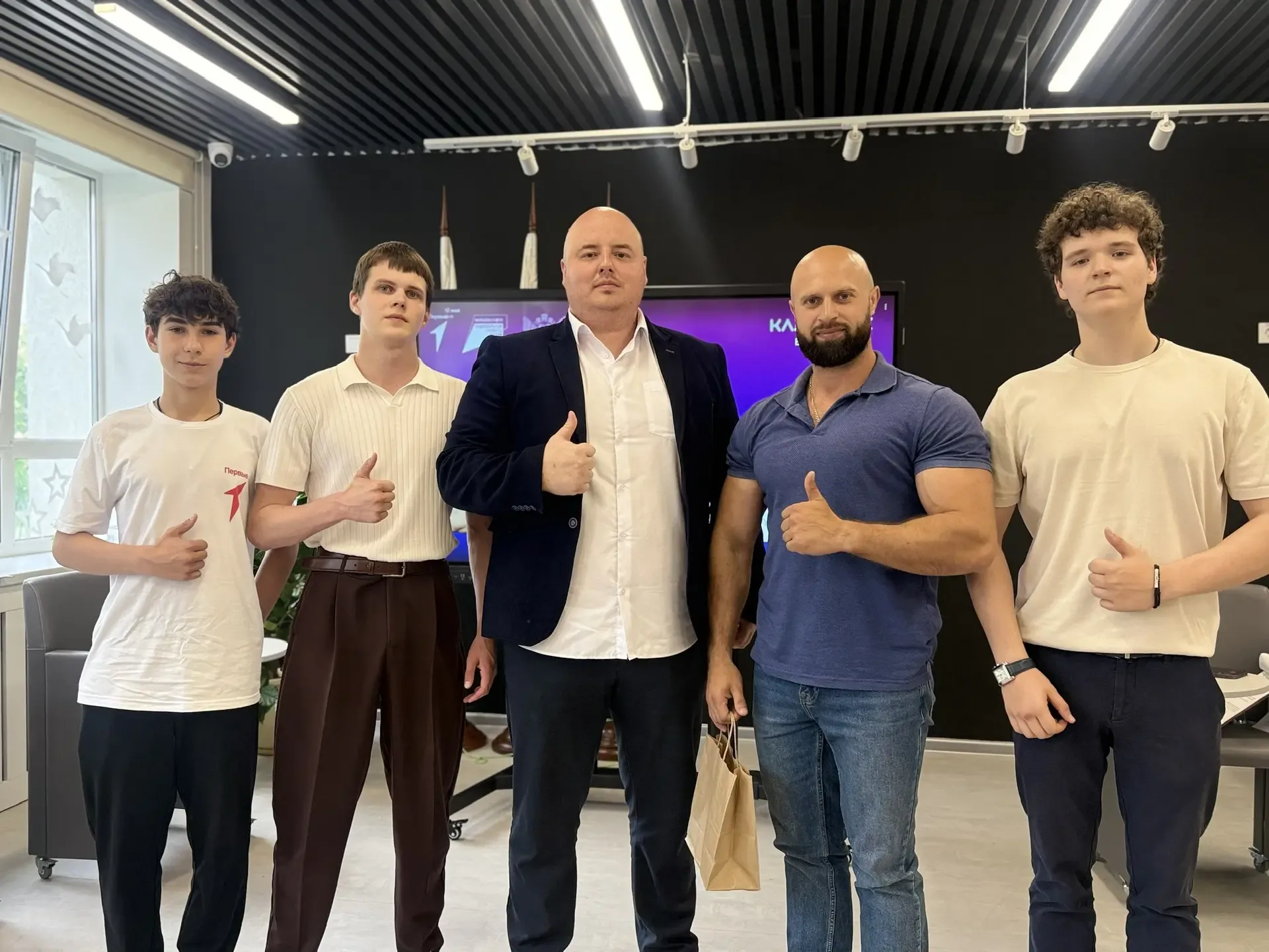💪 «Классная встреча» с Сергеем Алиевым: спорт, мотивация и успех !  14 мая 2026 года в нашей гимнази