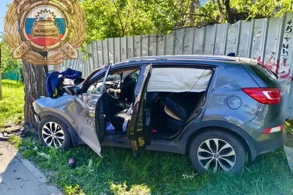 ⚡️ Водитель погибла в ДТП в Луганске  22-летняя девушка за рулем Kia Sportage не справилась с управл