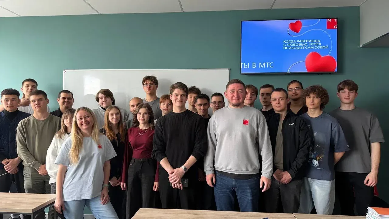 🟥 Карьерная встреча с представителями компании МТС.  Студенты специальностей IT-профиля встретились 