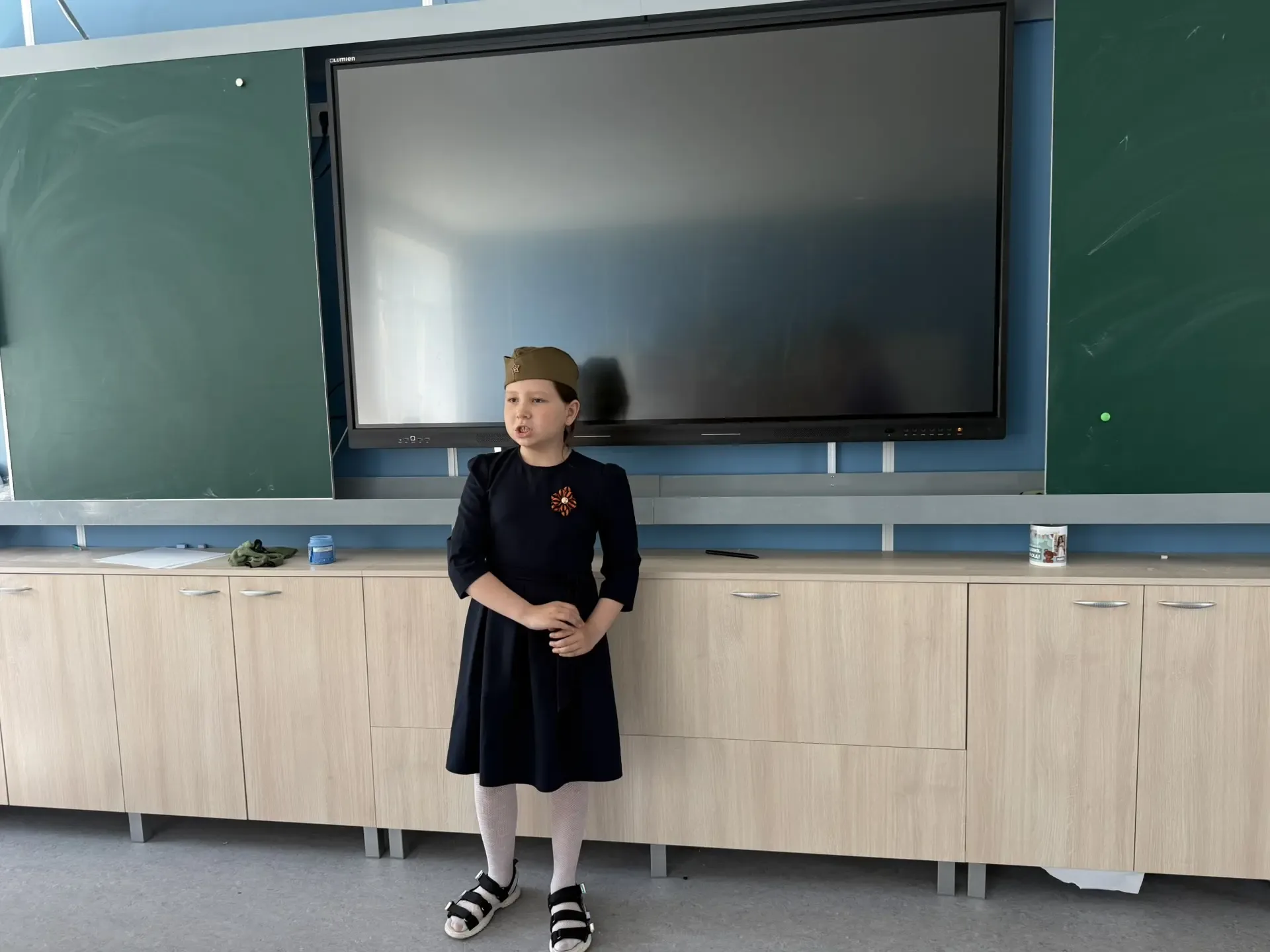 В честь Дня Победы в МБОУ ЦО им. Суфиярова И. Ф. д. Шмидтово во 2 «А» классе прошло мероприятие, пос