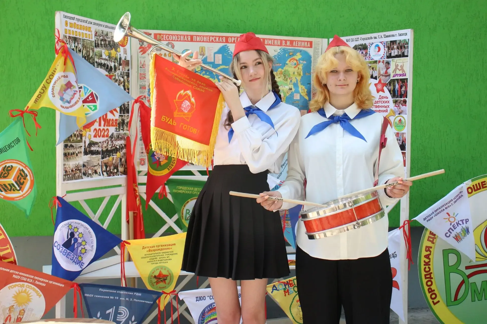 День детских организаций отпраздновали в Липецке 🎉   В ДДТ «Городской» им. С.А Шмакова собрались вет