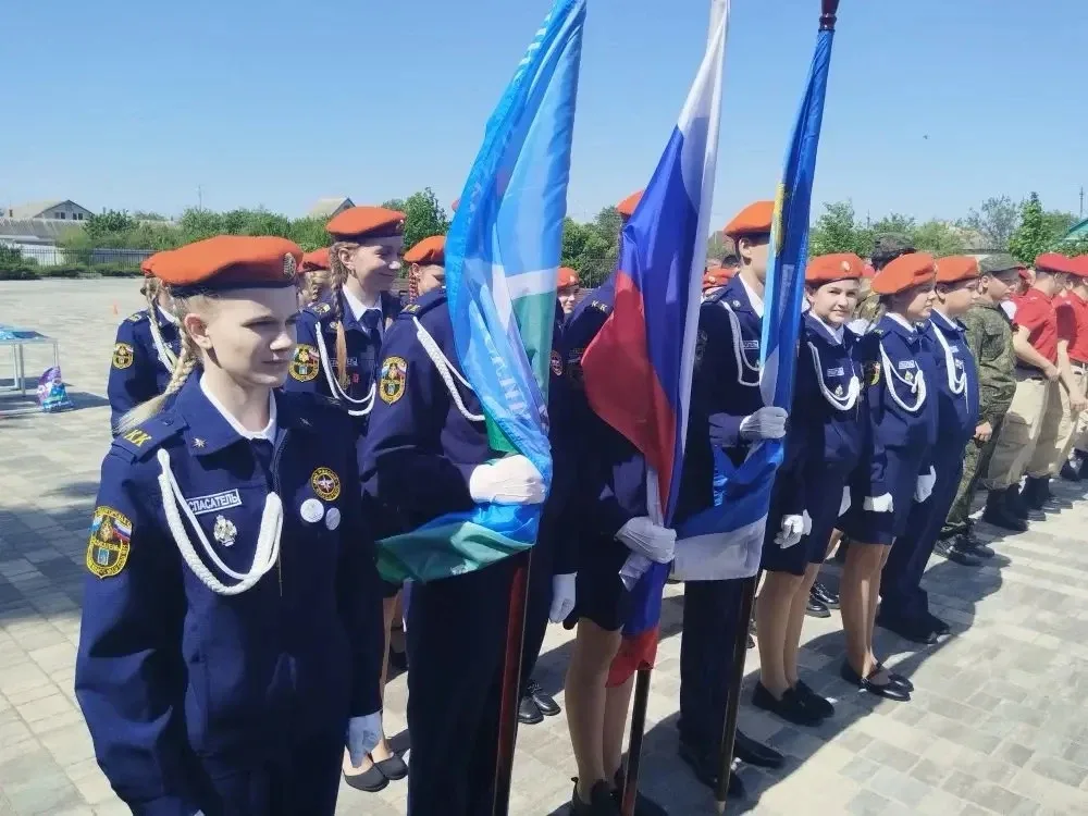 ✨ На территории Корочанского муниципального округа с размахом прошёл областной смотр строя и песни «