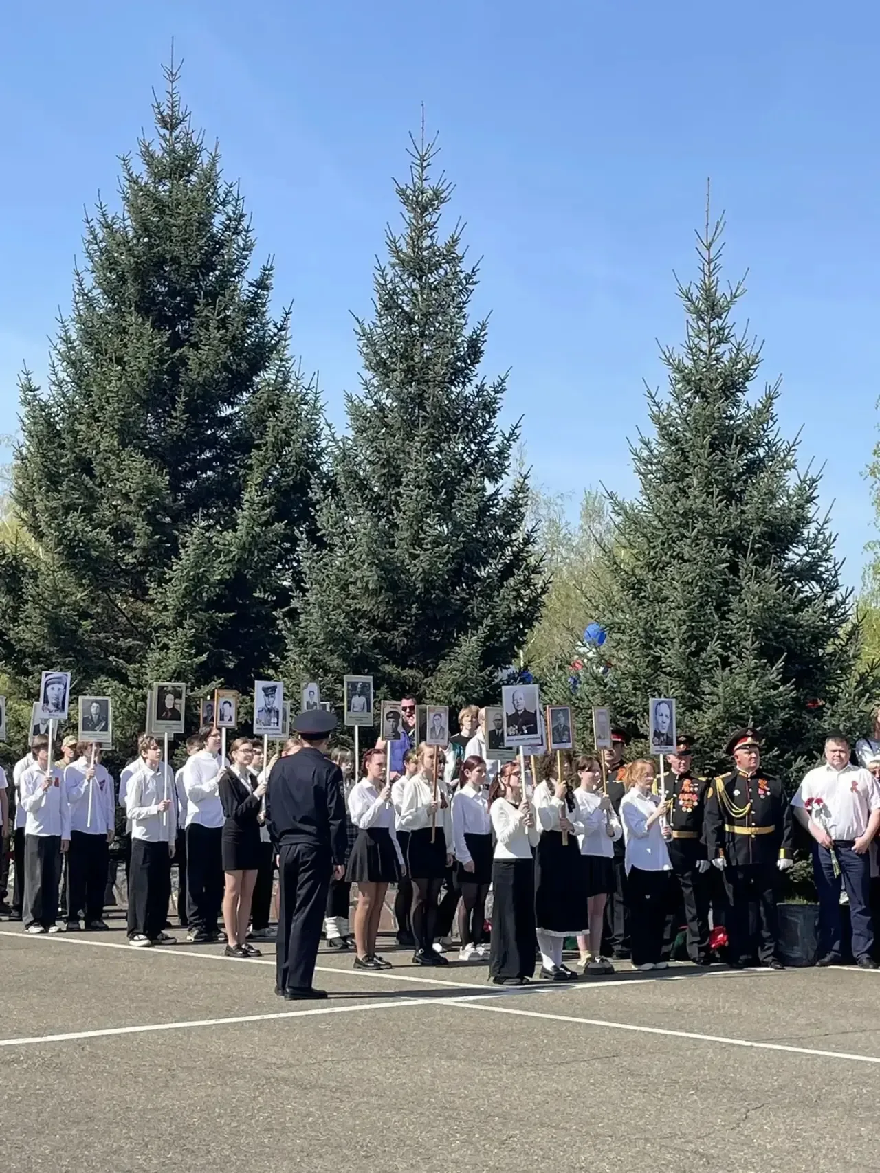 🇷🇺 В строю парада — лицейская гвардия  В программу сегодняшнего парада на площади Победы было включе