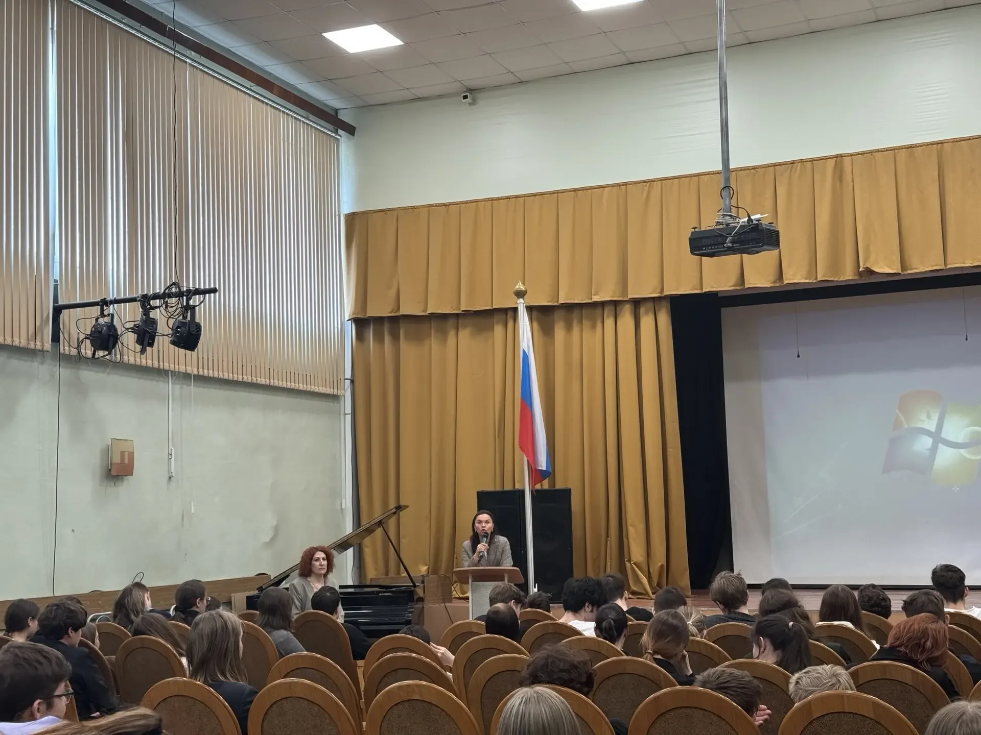 🌾Профориентационная встреча с «Мельницей Кирова»  15 мая в актовом зале нашей школы прошла встреча с