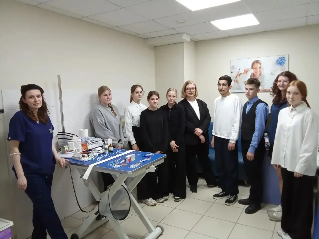 Путь в профессию👩🏼‍⚕️👨🏼‍⚕️🩺  13 мая для обучающихся 8 «А» предпрофильного естественнонаучного класса