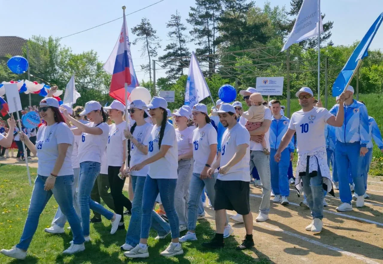 Спартакиада работников здравоохранения Приморского края открылась в Арсеньеве сегодня, 22 мая   Спар