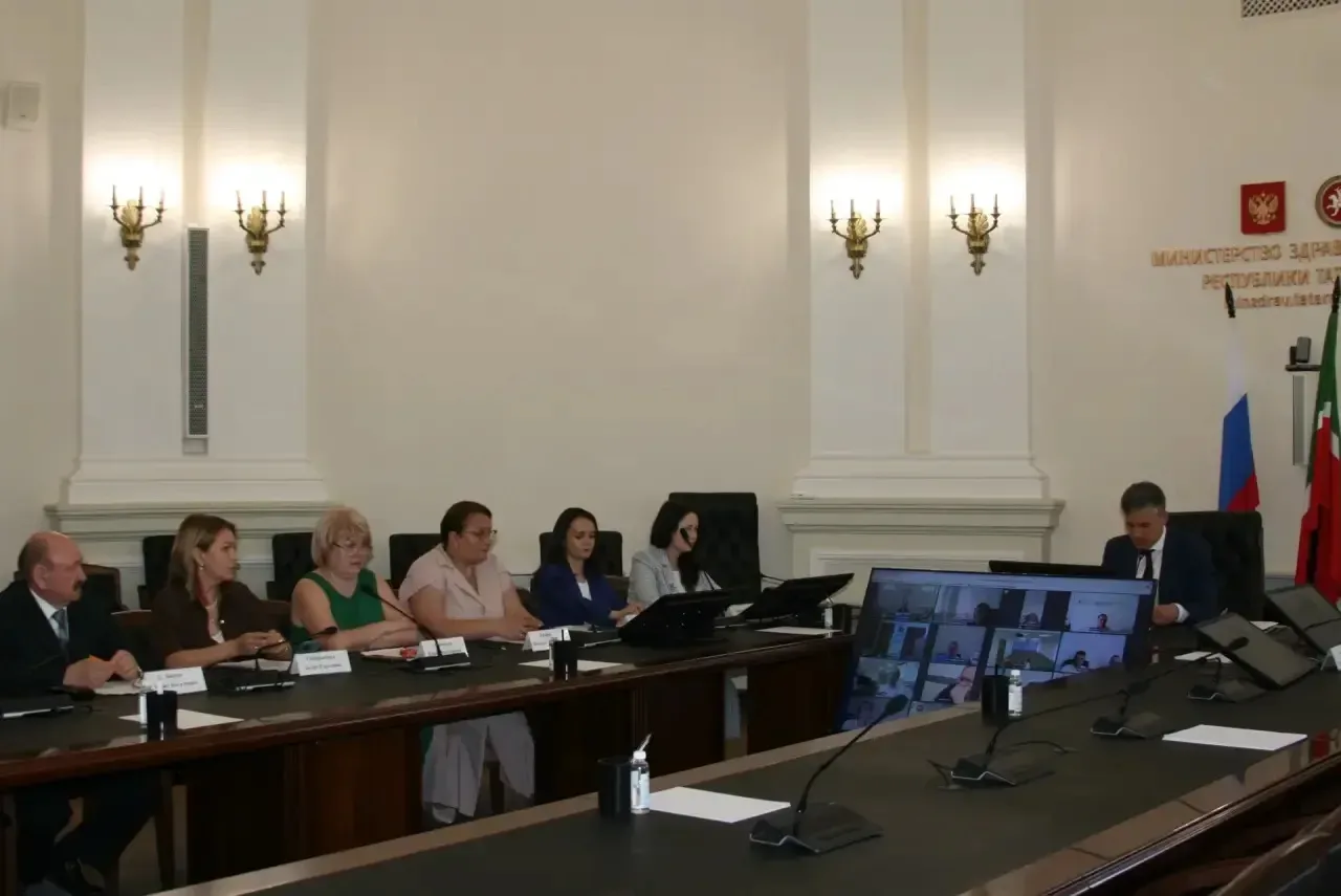 💐Поздравляем!  👍На итоговом совещании в Министерстве здравоохранения Республики Татарстан, Заместите
