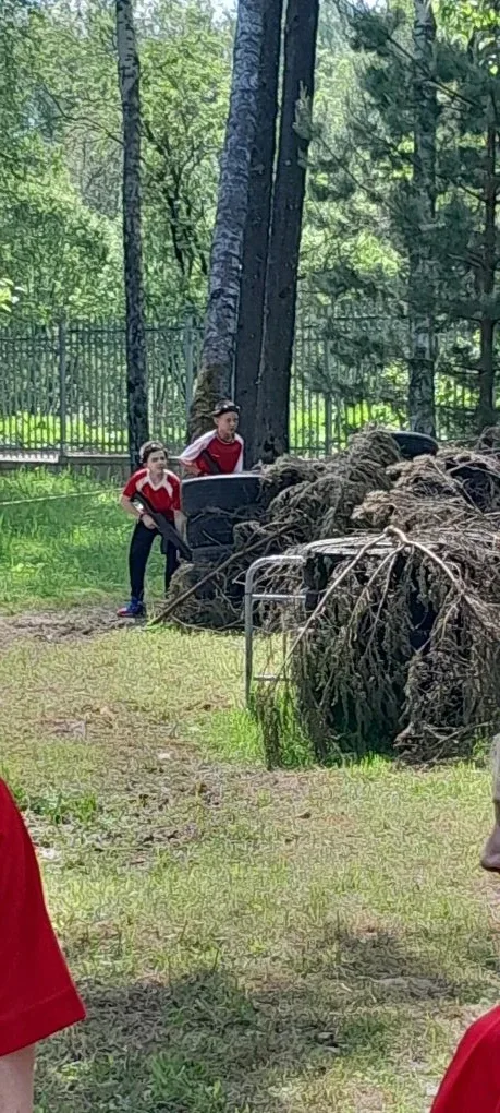 Сегодня наша команда приняла участие в региональном этапе "Зарница 2.0" среди средней возрастной кат