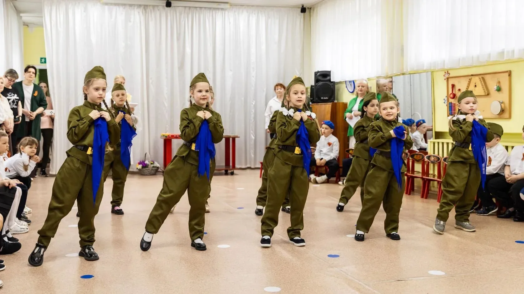 С Днём Победы!🎖️  В нашем Образовательном комплексе прошли торжественные мероприятия, посвящённые 81