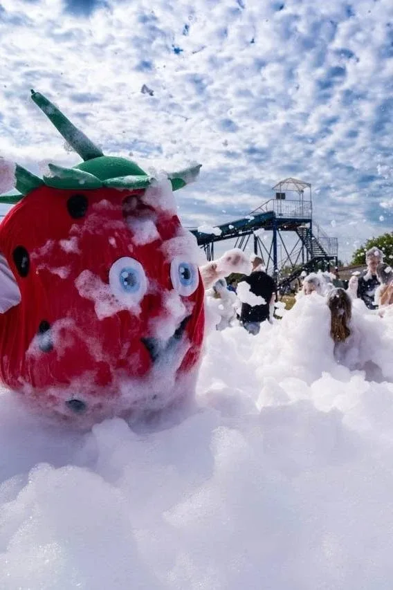 🍓Ежегодно в отелях Курортной сети «Азовский» проводится фестиваль «Клубничный Рай», посвященный этой