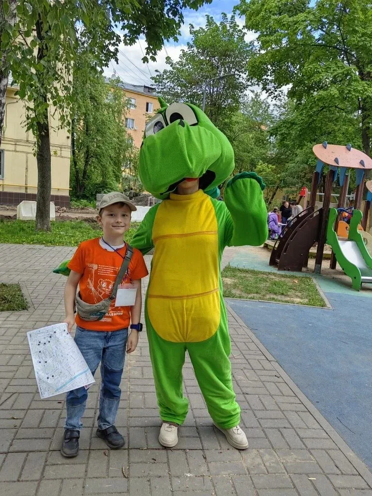 Городской проект - олимпиада "Музеи, парки, усадьбы".  Дима Чайкин, 1-Д класс, уже второй год стал п