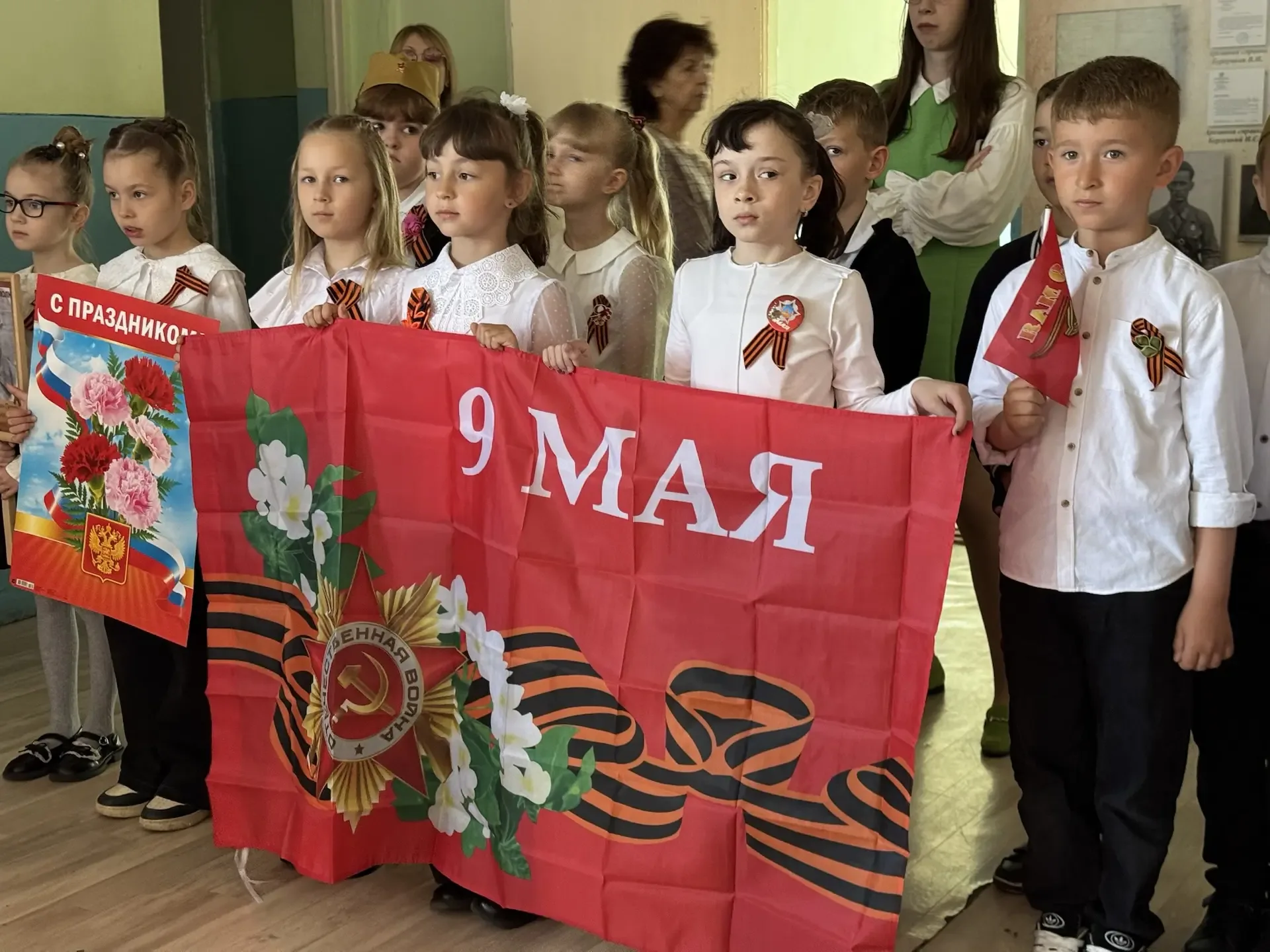 В нашей школе прозвучала песня Победы!   🎶В школе царила особая атмосфера! Мы с гордостью и волнение