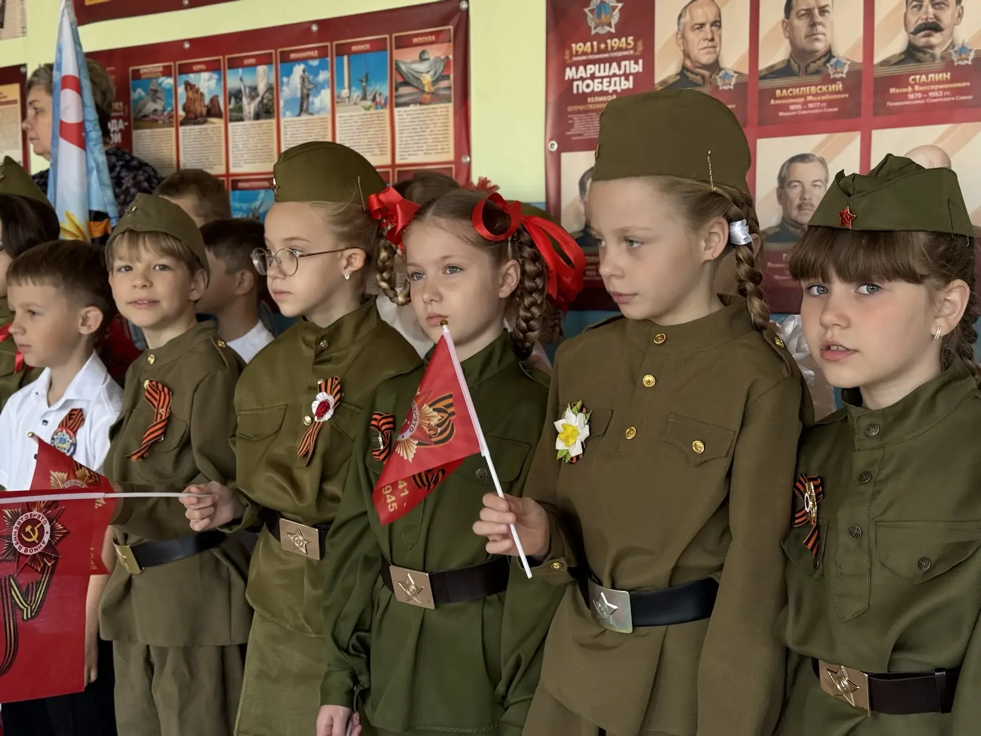 В нашей школе прозвучала песня Победы!   🎶В школе царила особая атмосфера! Мы с гордостью и волнение