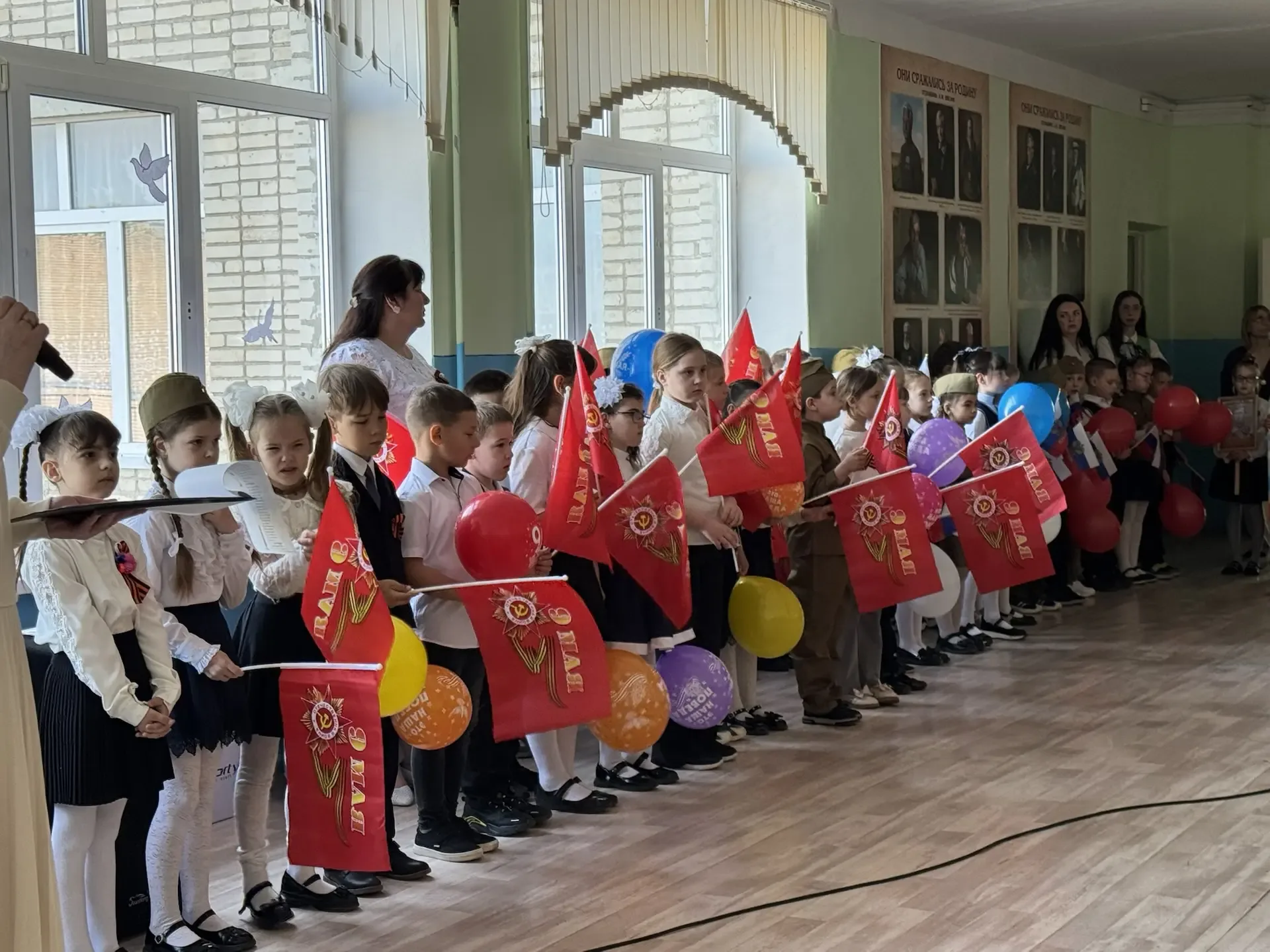 В нашей школе прозвучала песня Победы!   🎶В школе царила особая атмосфера! Мы с гордостью и волнение