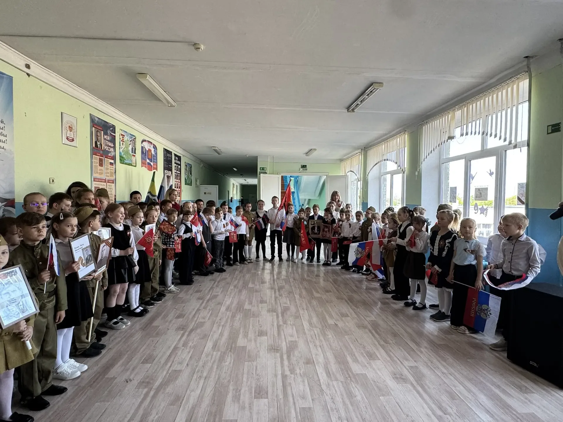 В нашей школе прозвучала песня Победы!   🎶В школе царила особая атмосфера! Мы с гордостью и волнение