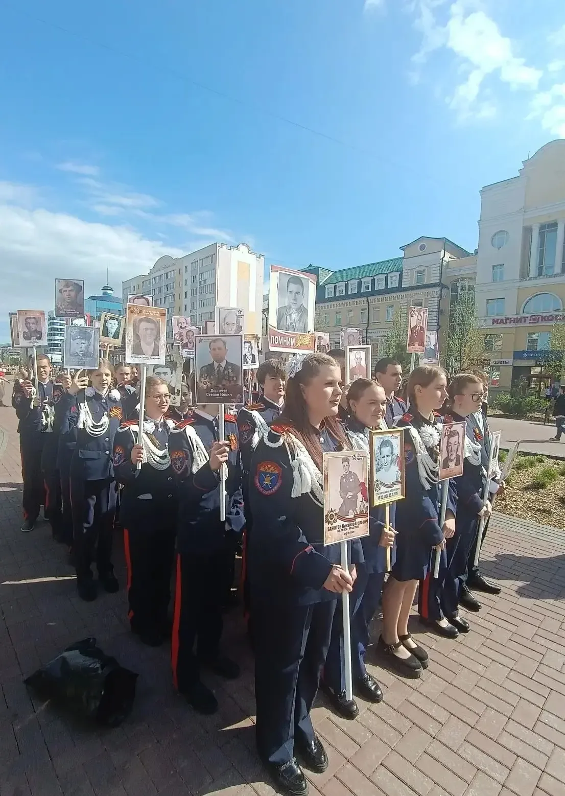 🇷🇺Наследники Победы: кадеты школы №30 на главном параде Мордовии🕊  Сегодня, 9 мая, Саранск вместе со