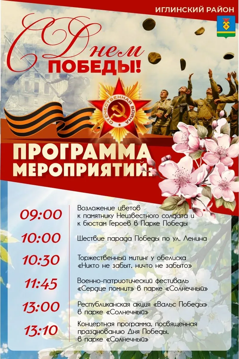 🎖 Мероприятия, приуроченные к 81-й годовщине Победы в Великой Отечественной войне 1941–1945 гг., кот