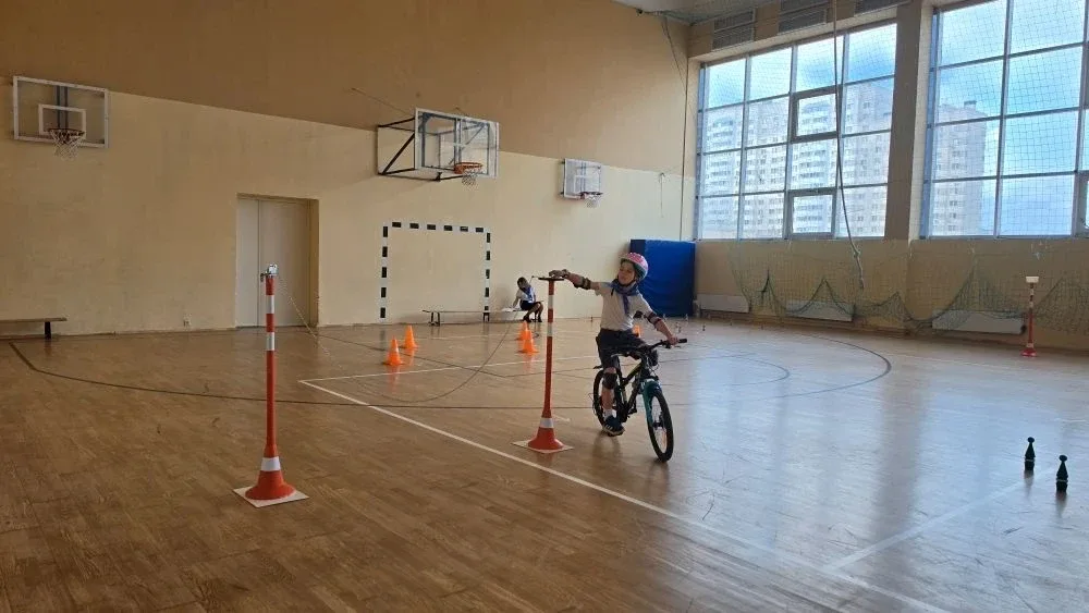 14 мая ученики 4-го класса на слёте ЮИД "Безопасное колесо"! 🚲✨Сегодня наши четвероклассники посетил