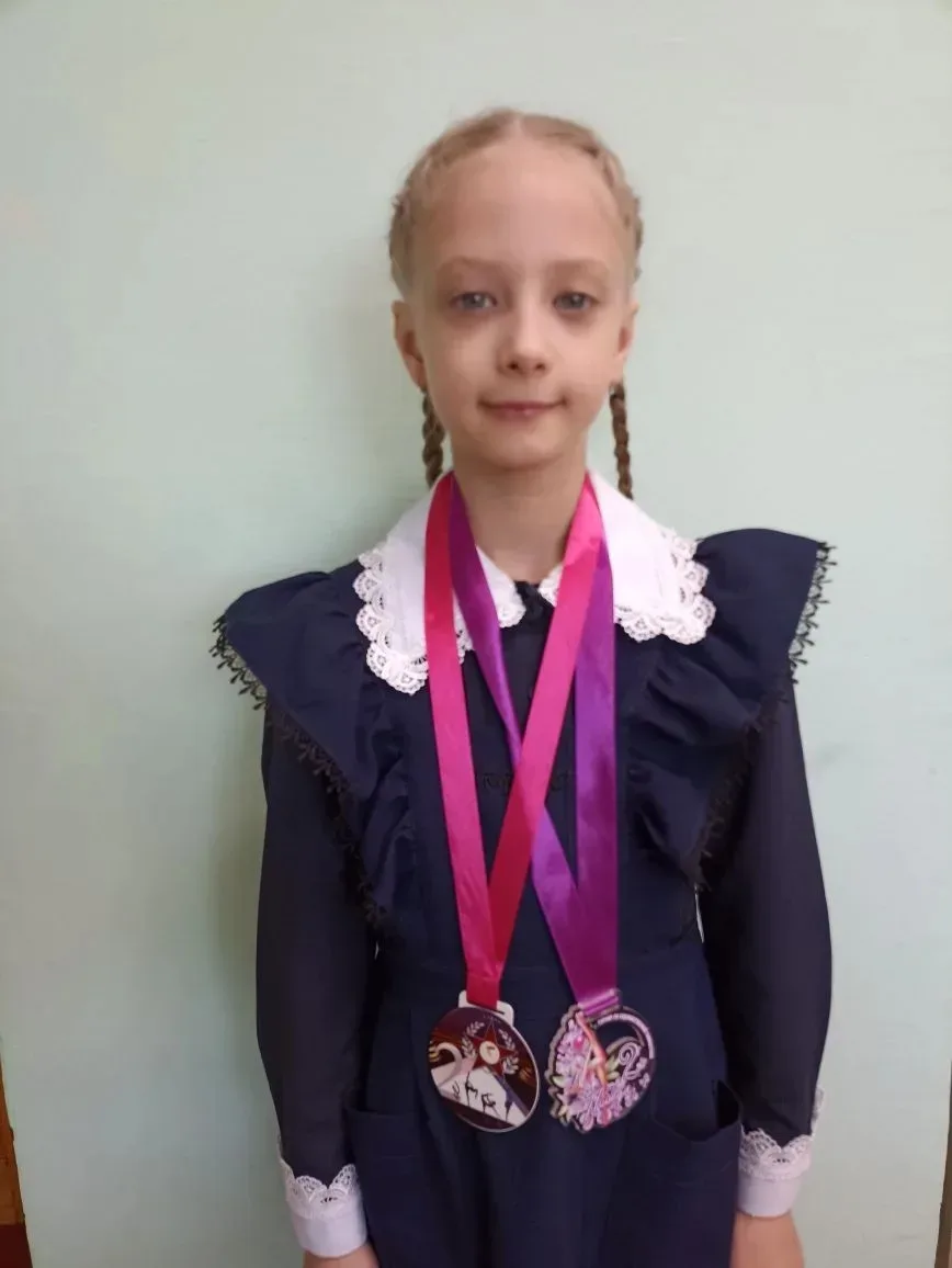 🏆Поздравляем Захарову Дарину, ученицу 2 Г класса, участницу Республиканского турнира по художественн