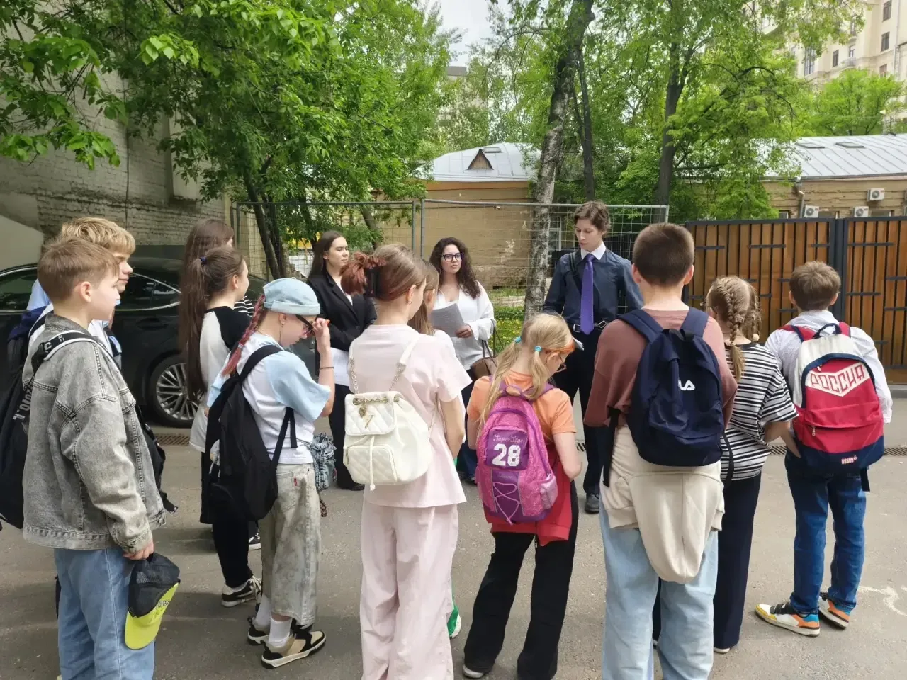💢 Экскурсия «Москва Есенинская»  🔶 Ученики 5 «В» класса посетили пешую экскурсию «Москва Есенинская»