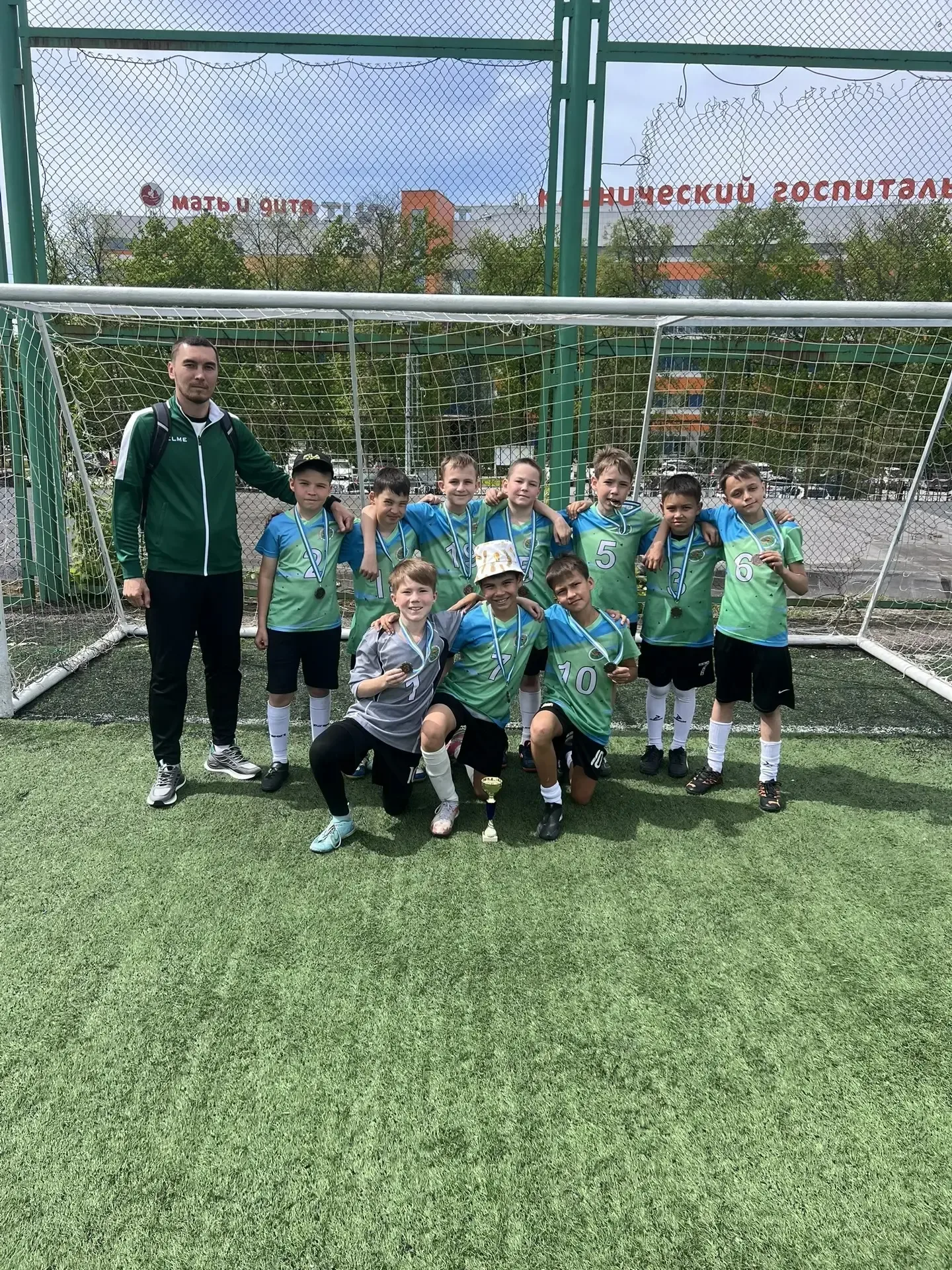 ⚽ Спортивные достижения  🏆 Футбольная команда мальчиков Лицея № 107 завоевала бронзовые медали на го