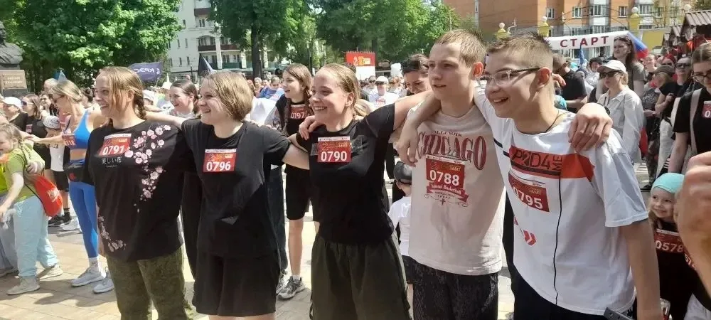 17  мая ВПК "Молодая Гвардия", Г.о.Подольск,  стали участником X благотворительного  забега, организ