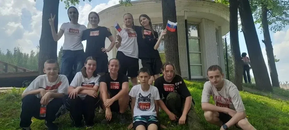 17  мая ВПК "Молодая Гвардия", Г.о.Подольск,  стали участником X благотворительного  забега, организ