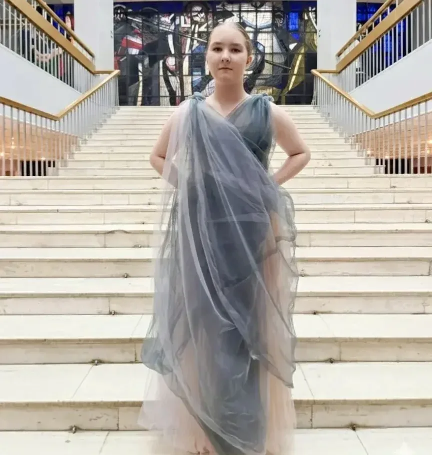 🎨 Звёздный час нашей юной художницы!  Ученица 5А класса Мазитова Амалия получила высокую оценку на м