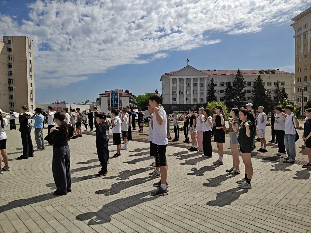 Бодрость, спорт и командный дух! 💪✨  Сегодня наш лицей присоединился к масштабной республиканской за