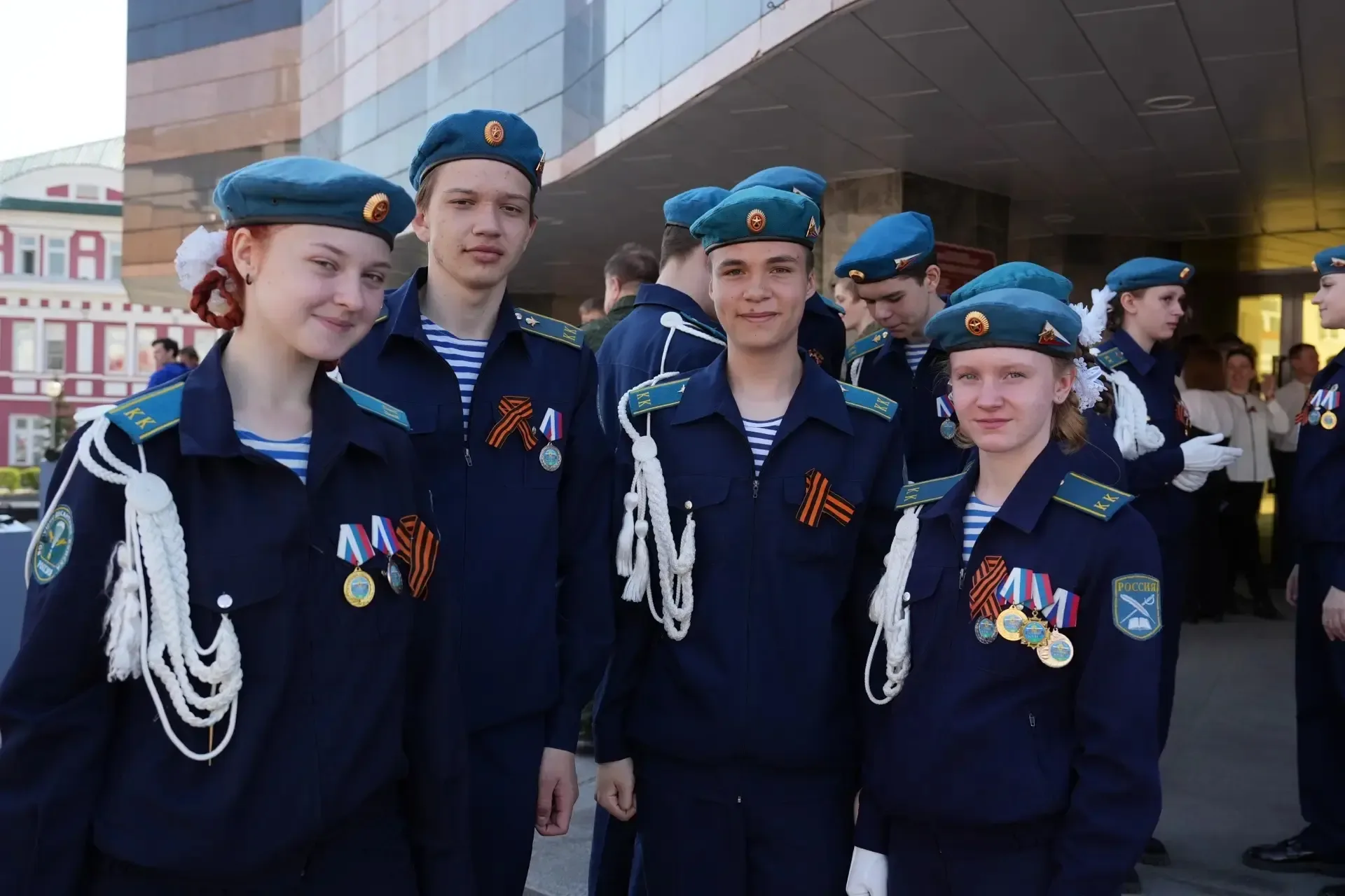 🎖Связь поколений: кадеты посетили обновленный Мемориальный музей военного и трудового подвига   В пр