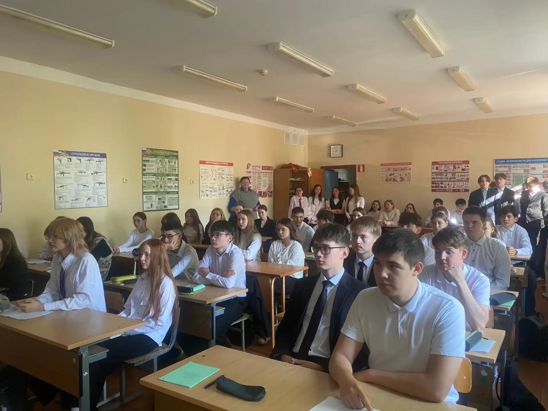 В гимназии имени И.Ш. Муксинова прошла встреча с представителями Агидельского филиала Уфимского топл