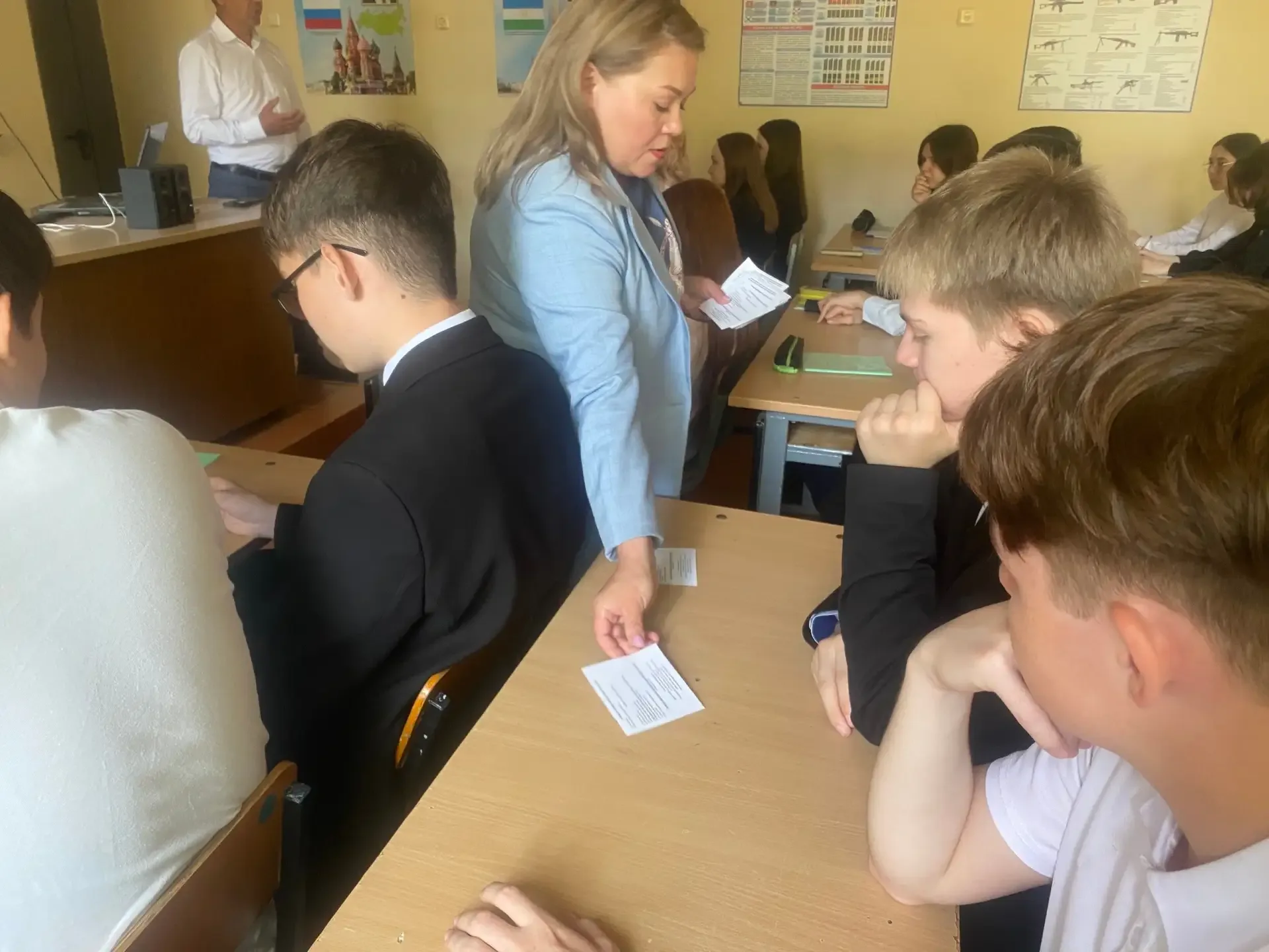 В гимназии имени И.Ш. Муксинова прошла встреча с представителями Агидельского филиала Уфимского топл