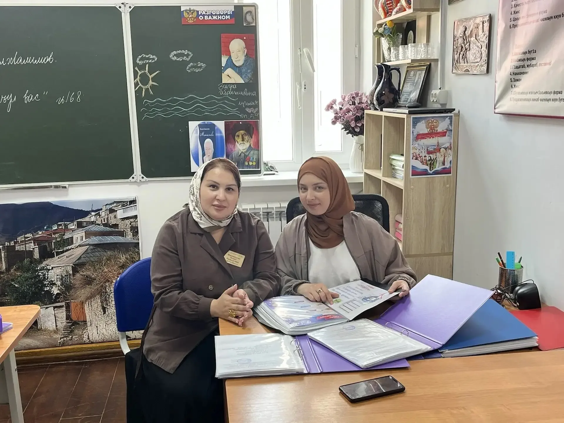 📝Сегодня муниципальный координатор  Ханапиева Хадижа проекта «Навигаторы детства» проверила работу с