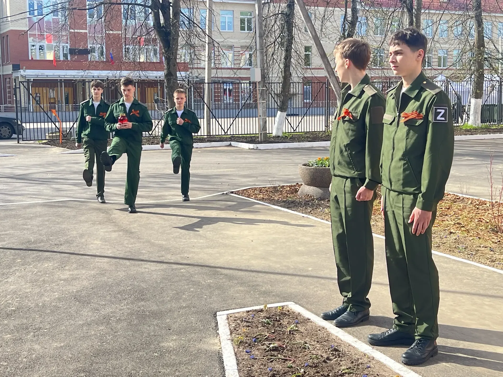 🔥 Память не гаснет. 9 мая в Колтушской школе.  Это утро 9 мая в Колтушской школе началось не со звон