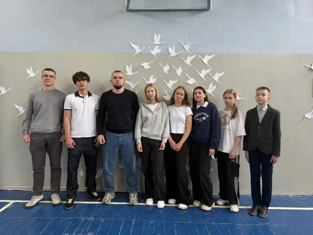 🎊Наша школа приняла участие в легкоатлетической эстафете, посвящённой 9 Мая!  А представили нашу шко