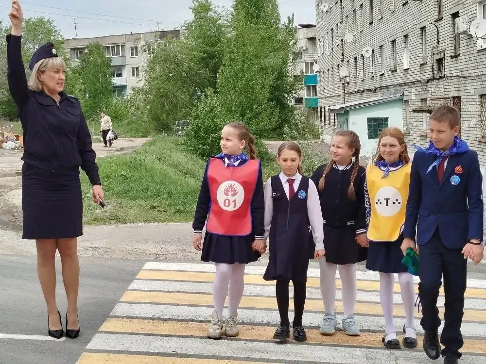 Сегодня состоялась важная и добрая акция под названием «Весёлый перекрёсток». Её главной целью стало