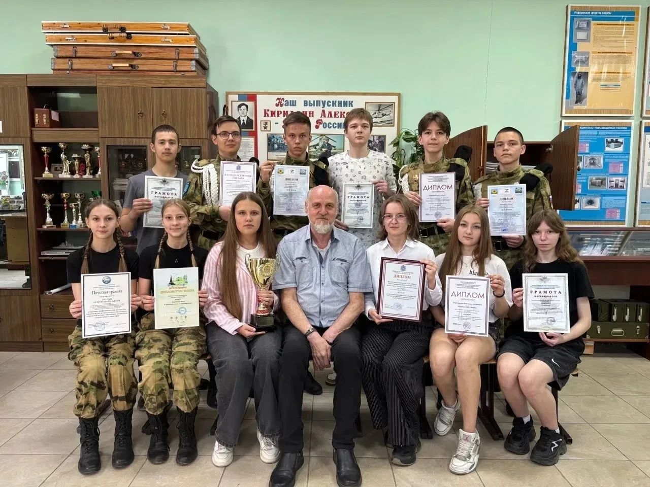 ⚡️⚡️⚡️Победа ВПК «Маяк»: лучшее военно-патриотическое объединение области.  🔥По итогам смотра-конкур