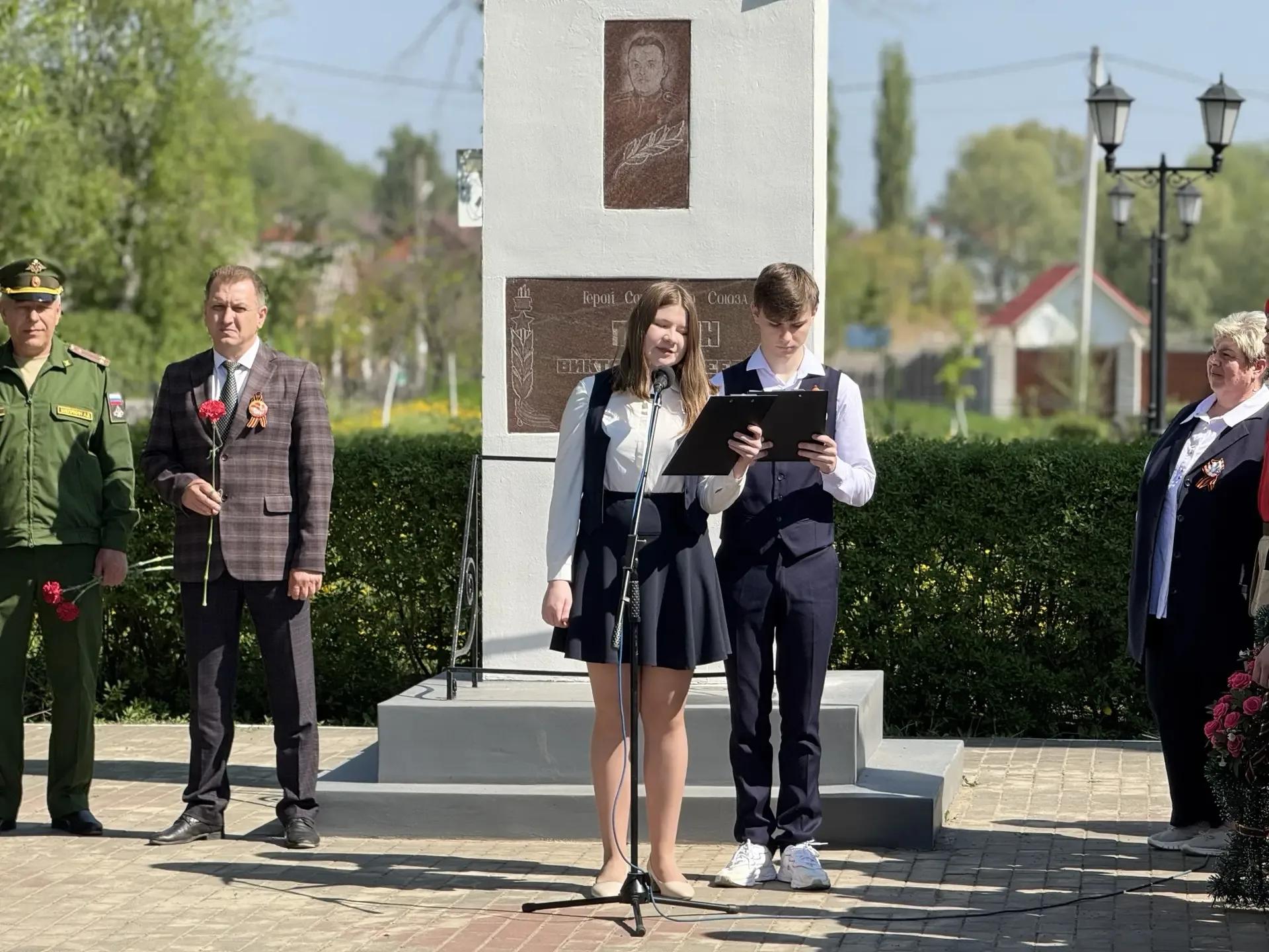 🎖 Митинг, посвящённый 81-й годовщине Великой Победы  Сегодня обучающиеся нашей школы приняли участие