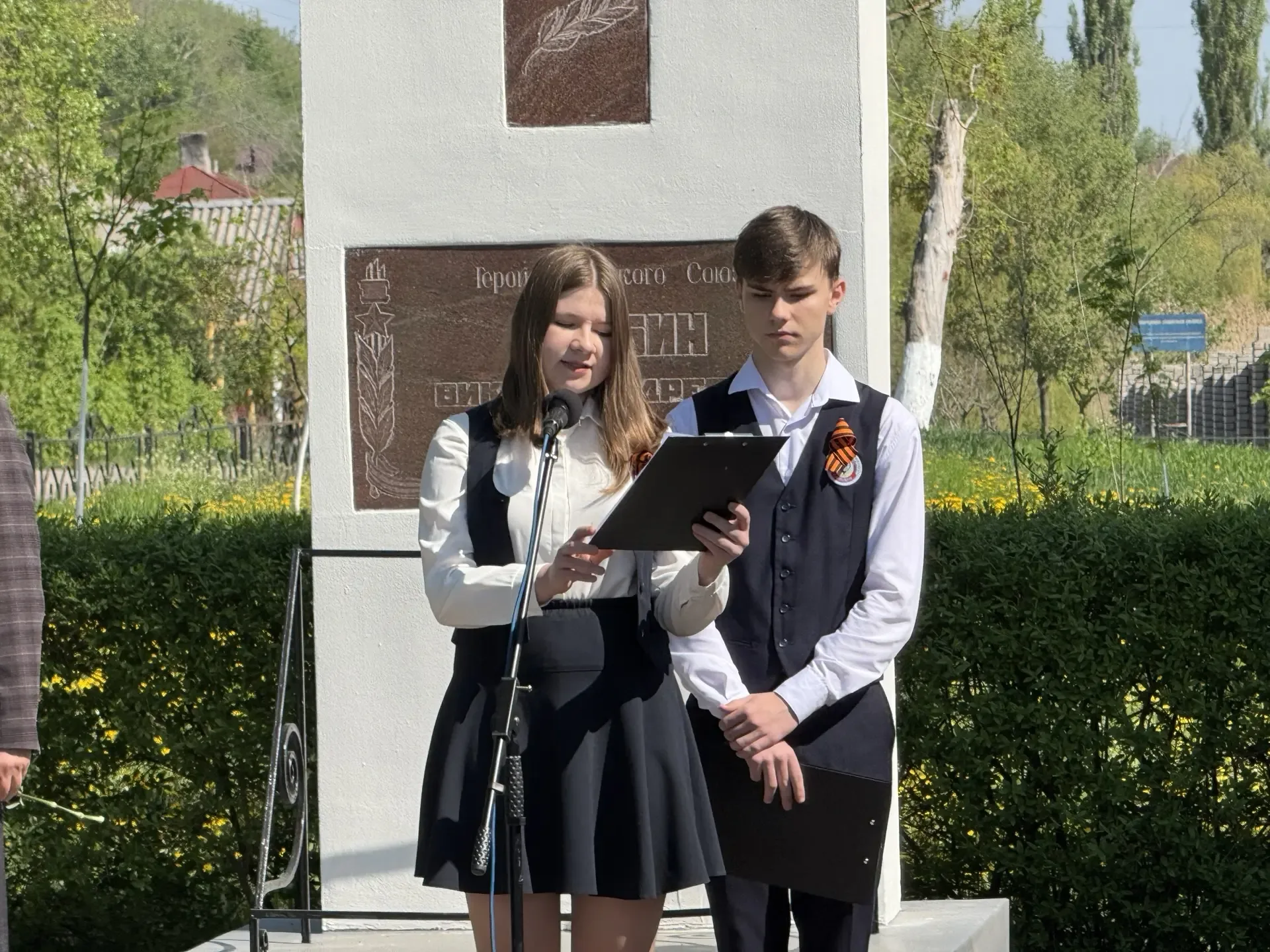 🎖 Митинг, посвящённый 81-й годовщине Великой Победы  Сегодня обучающиеся нашей школы приняли участие