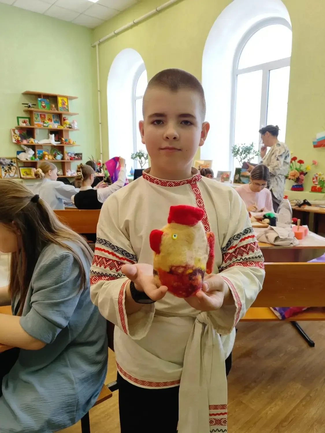 🧵 I региональный конкурс декоративно-прикладного искусства «Радуга ремёсел»  Обучающиеся нашей школы