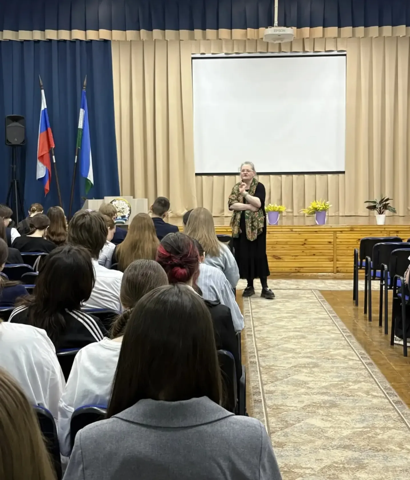 В лицее №155 в преддверии предстоящей поры экзаменов провелены лекции для для учащихся 9, 10, 11 кла