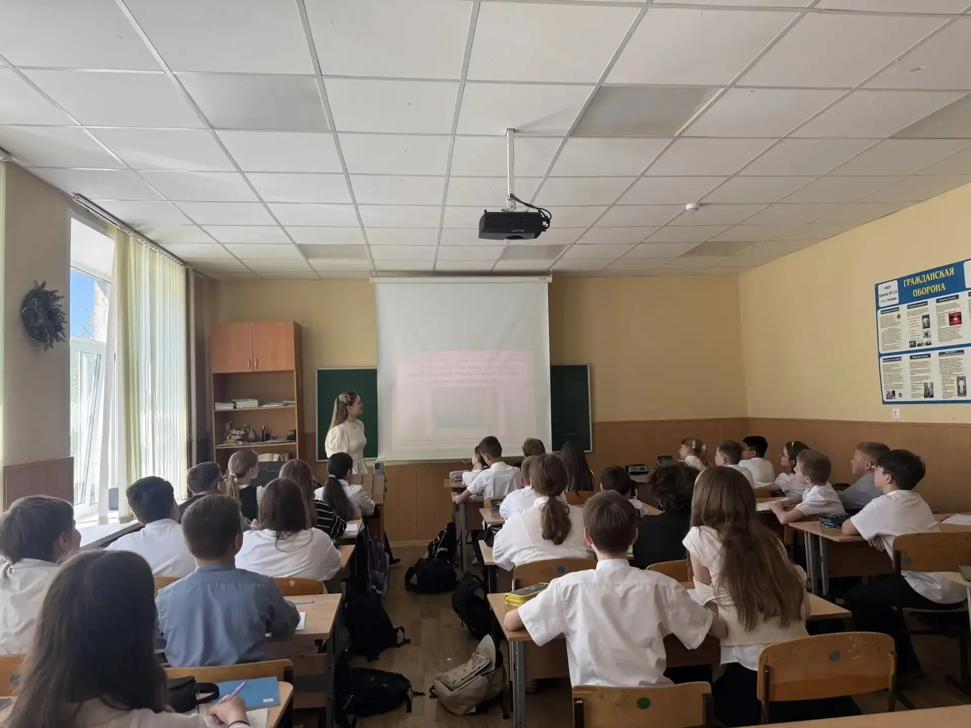 В МБОУ «Школа № 121» г.о. Самара прошли мероприятия, посвященные Дню Самарского знамени – одному из 